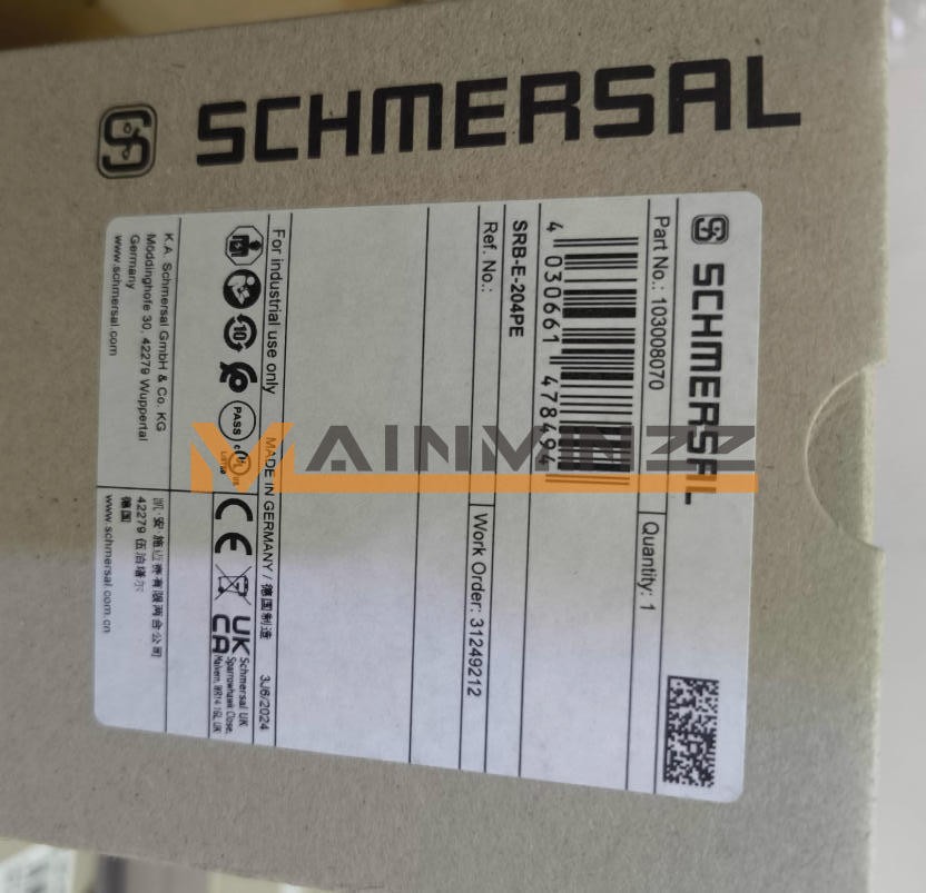 One New Schmersal SRB-E-204PE 103008070 Safety relay