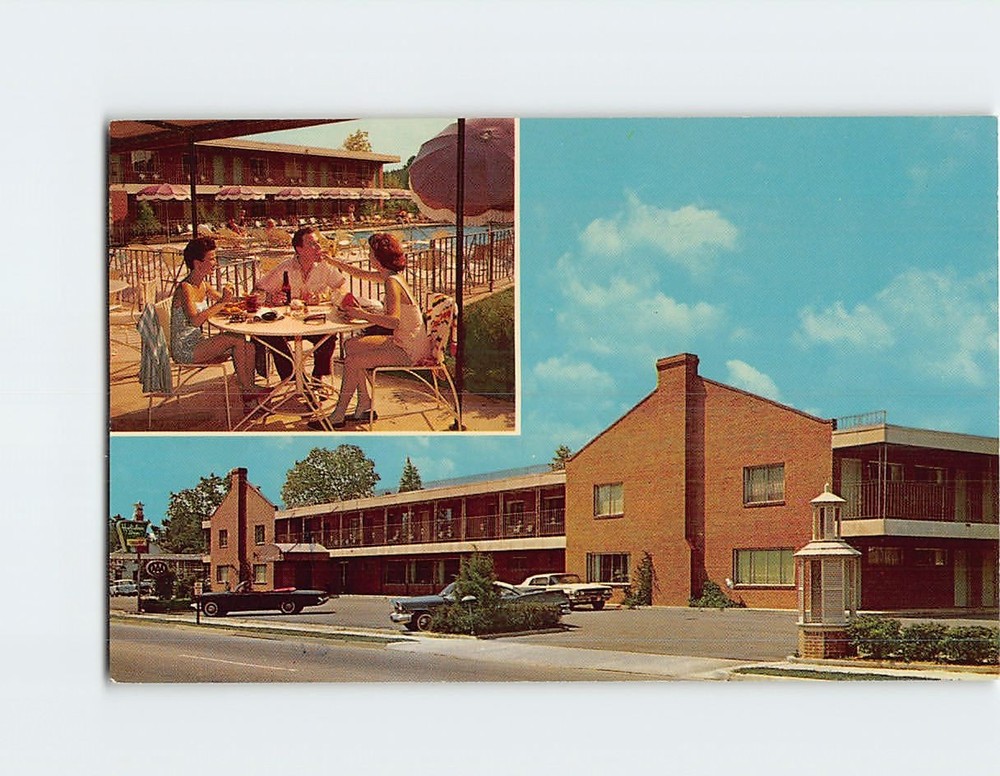 Postcard Holiday Inn Williamsburg Virginia USA