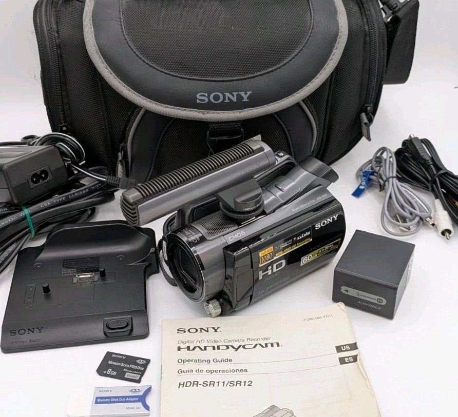 Sony Handycam HDR-SR11 HD Digital Camcorder Kit
