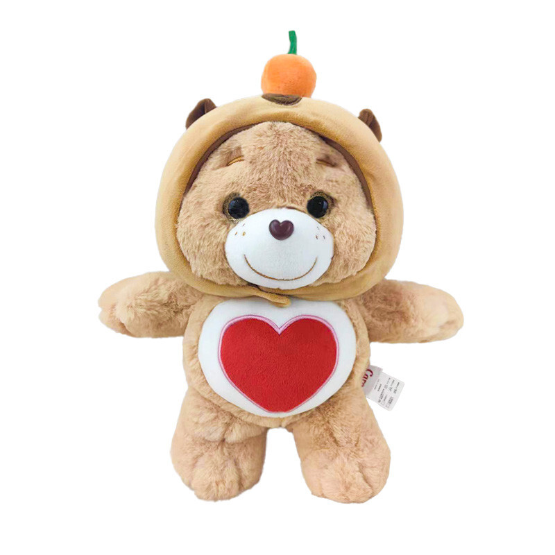 Official Tender Heart Care Bear Plush Transformable Stuffed Animal Birthday Gift