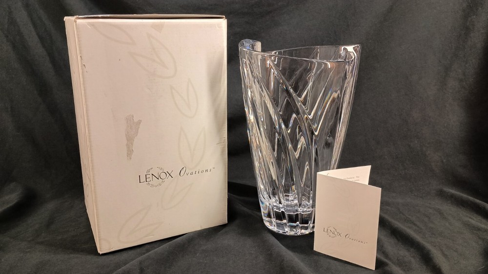 Lenox Ovations Breezes Handcut European Crystal 10