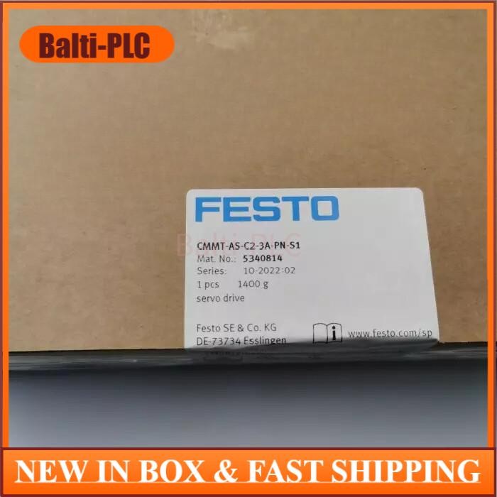 NEW CMMT-AS-C2-3A-PN-S1 FESTO 5340814 servo driver Fast Shipping