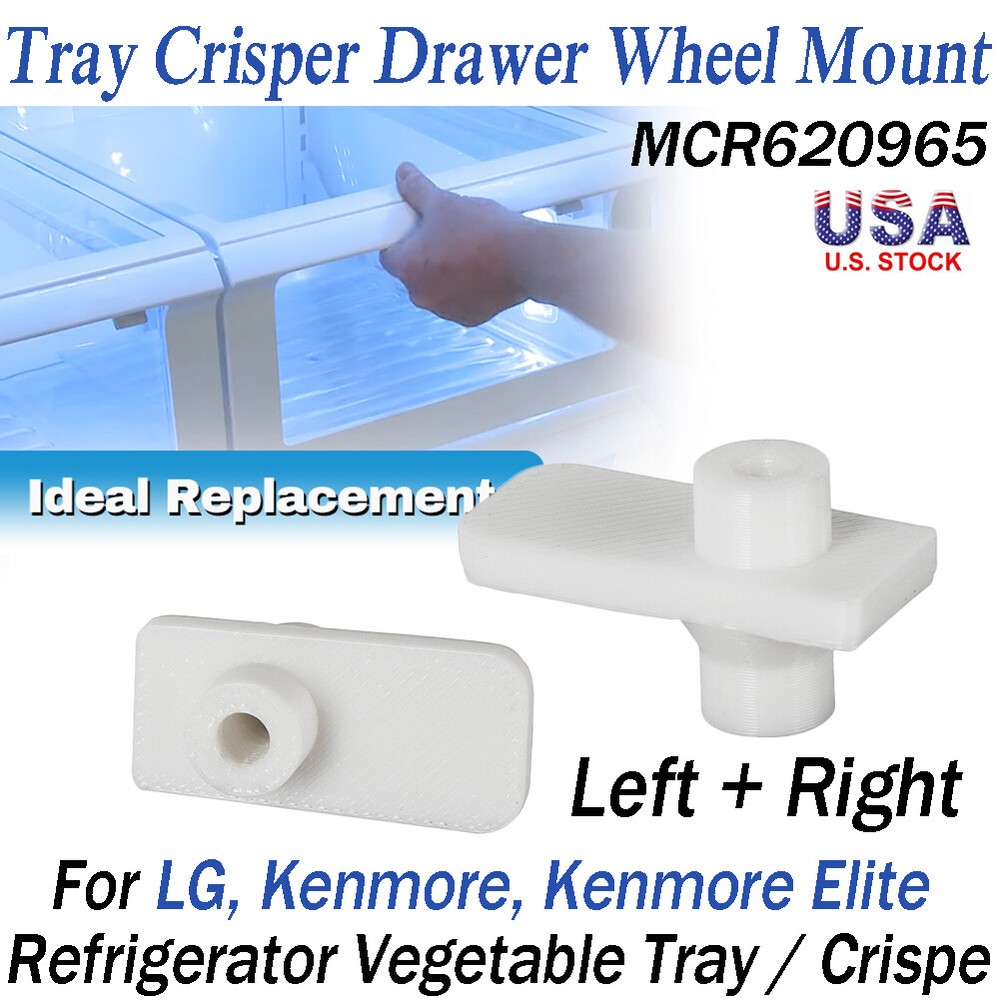 LG Refrigerator Crisper Drawer Wheel Mount MCR620965 for Kenmore