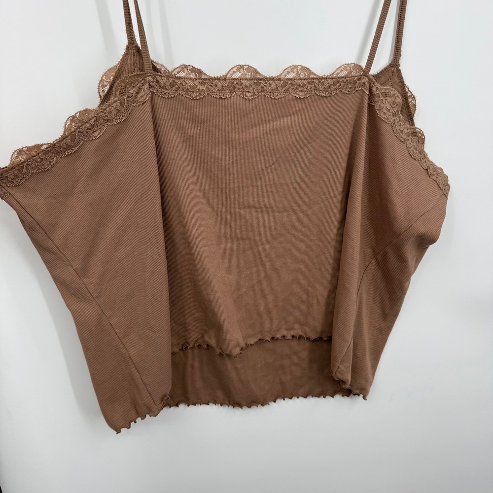 Set of 2 Old Navy Women's Pullover V-Neck Tank Top Sleeveless Size 4X Brown/Red