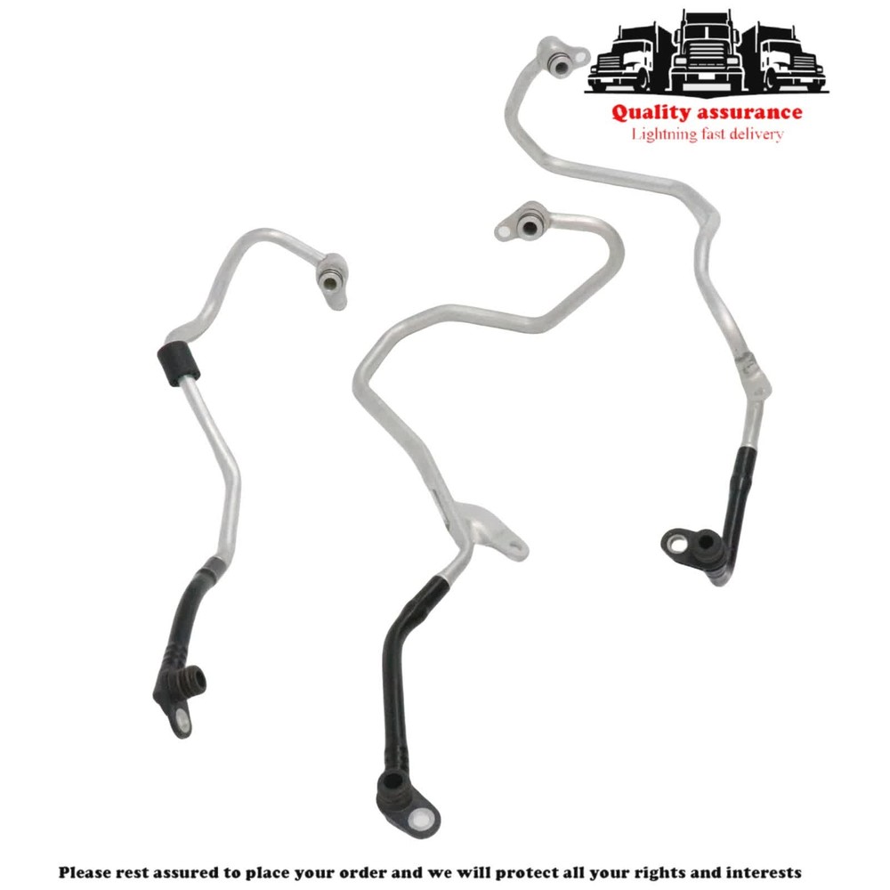3x Quality Aluminum Turbo Coolant Line For Mercedes Benz CLS550 E550 CL63 AMG