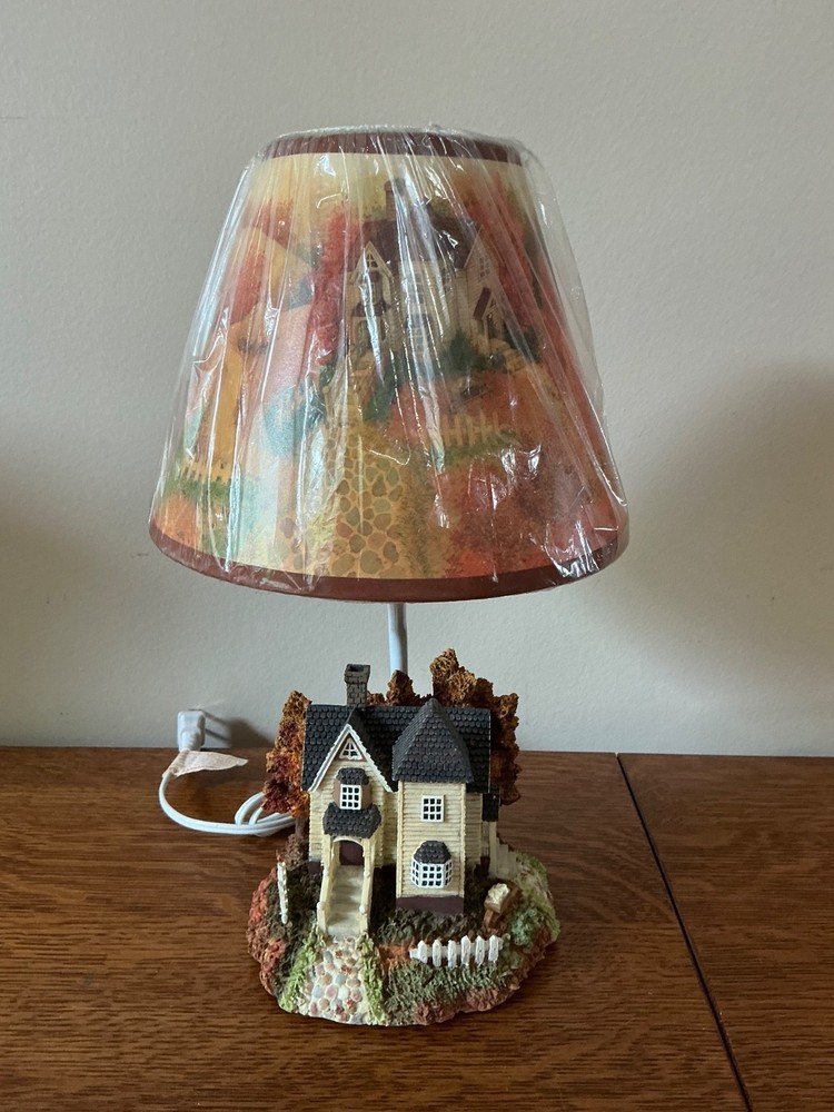 Fall Cottage Lamp with Matching Shade New in Box