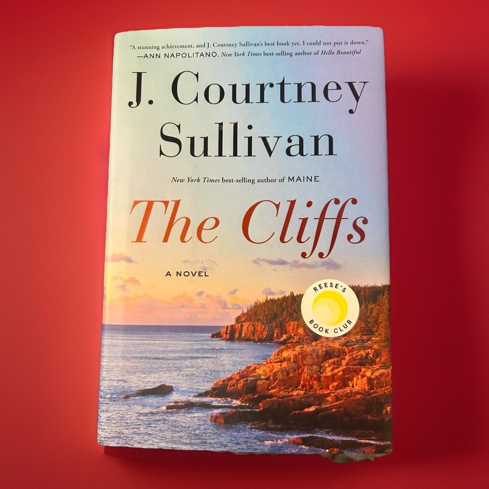 Reeses Book Club Pick Cliffs by J Courtney Sullivan Hardcover 2024 Novel