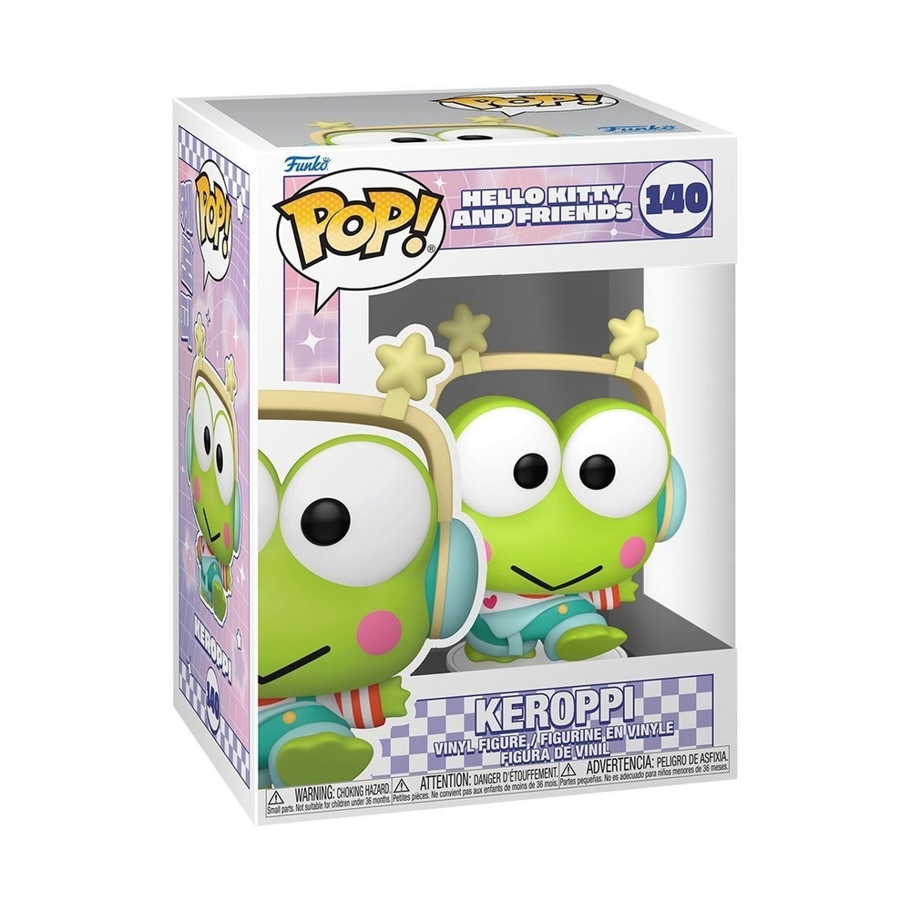 Funko Pop!  Hello Kitty & Friends: K-Pop - Keroppi #140 with Protector - New