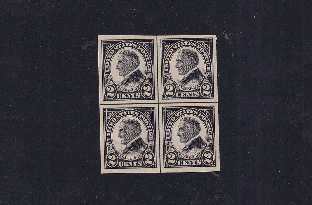 611 Harding NH Center Line Block CV $125