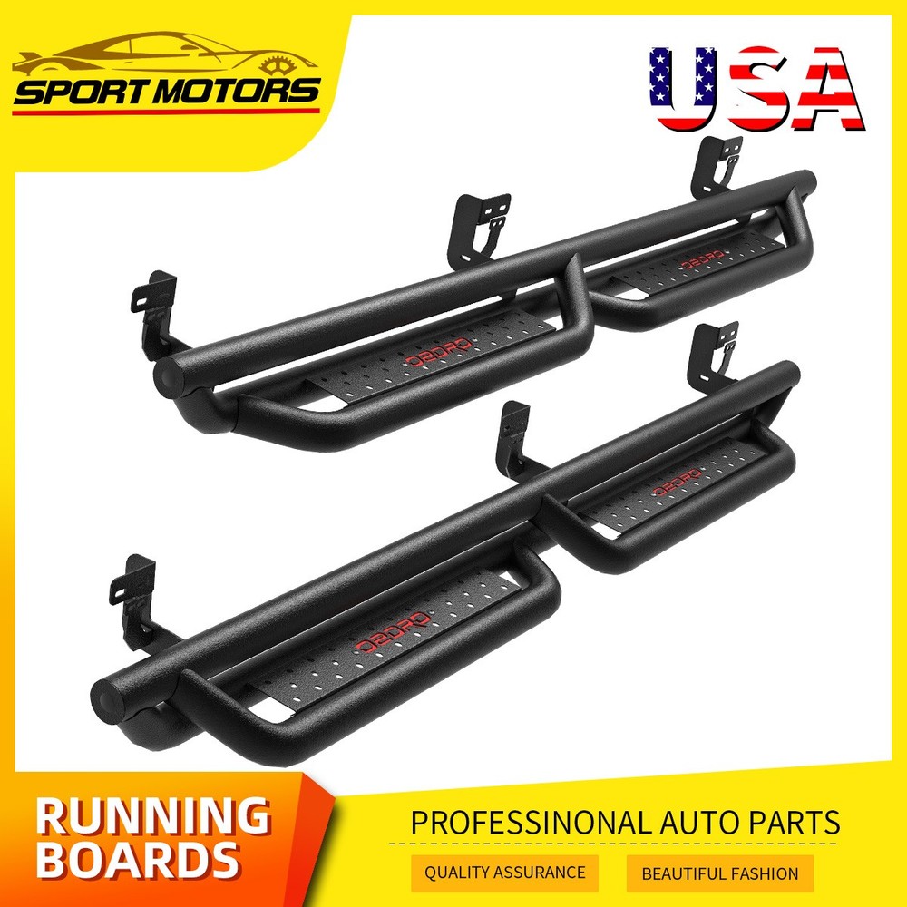 2009-2018 Dodge Ram 1500 2500 Crew Cab 6in Drop Side Running Boards