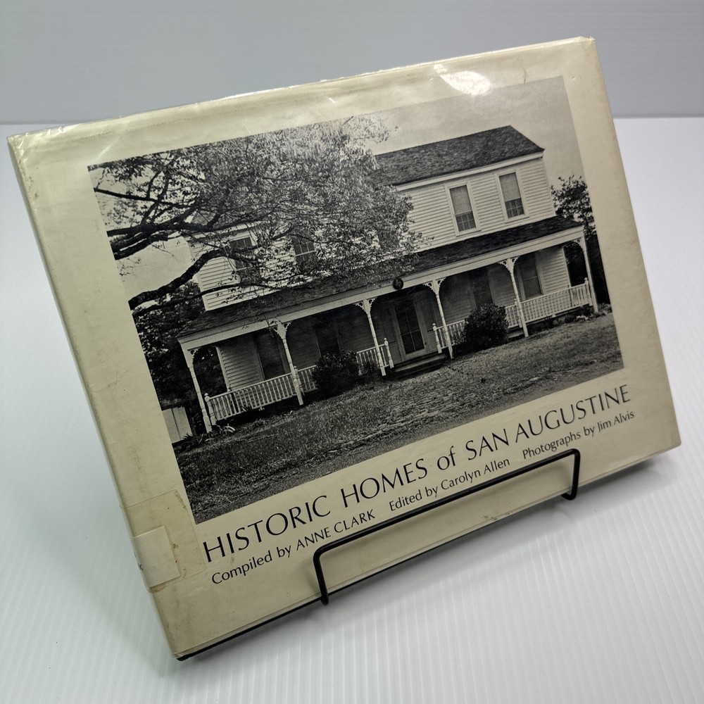 Historic Homes of San Augustine Encino Press 1972 ExLib HC San Augustine Texas