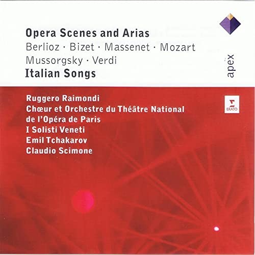Opera Scenes And Arias - Italian Songs CD FGVG The Cheap Fast Free PostFREE US DELIVERY | EAN: 0825646731466 | Quality CD