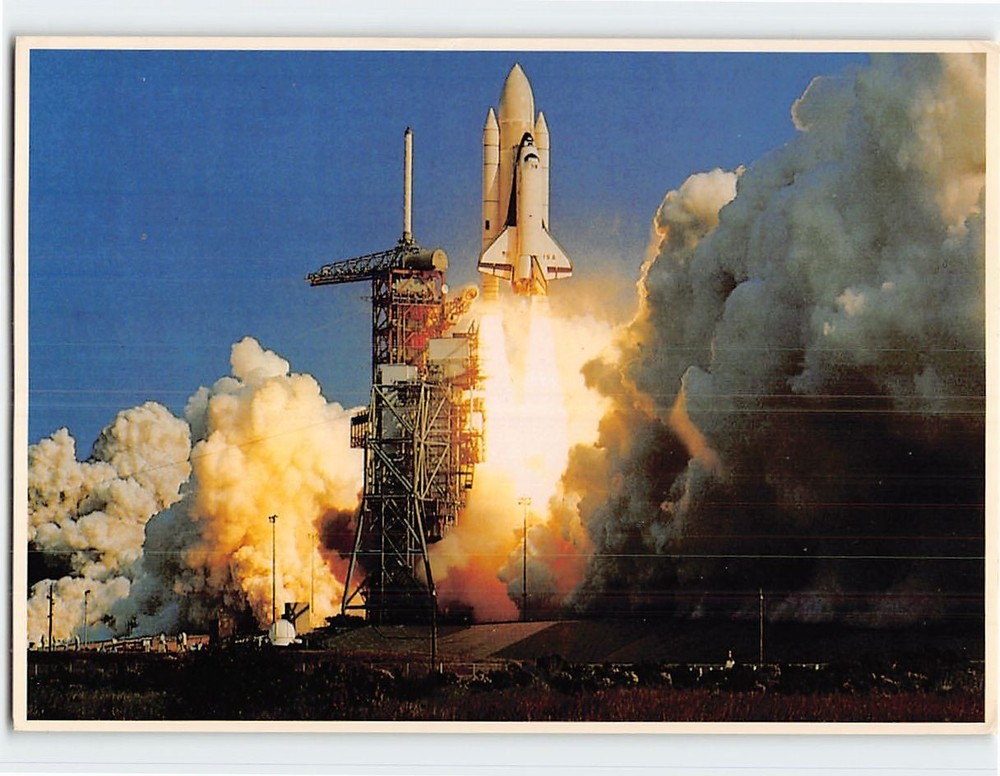 Postcard The Space Shuttle Columbia Kennedy Space Center NASA