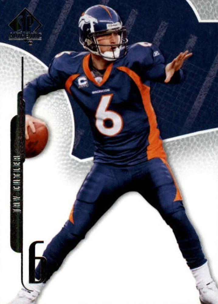 2008 SP Authentic #37 Jay Cutler Denver Broncos