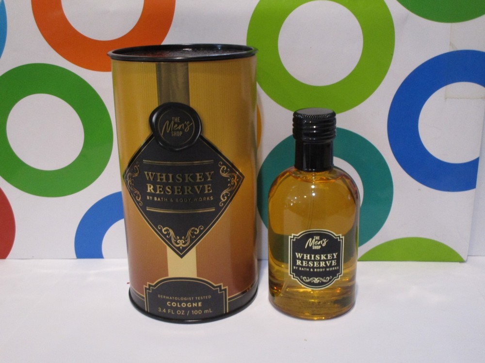 Bath & Body Works ~ Whiskey Reserve Cologne ~ 3.4 Oz