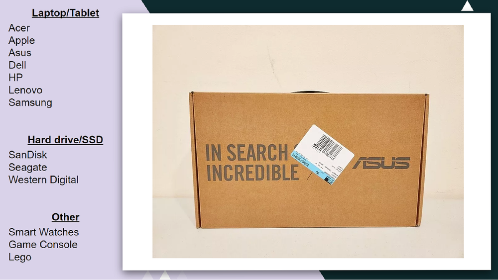 ASUS Vivobook 14 FHD Laptop Intel i3-1215U 8GB RAM 128GB SSD