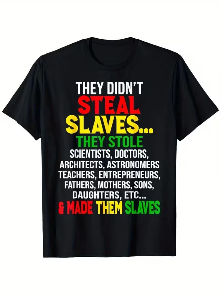 Black History Month Melanin African T-Shirt | Loose Style Unisex Short-Sleeved