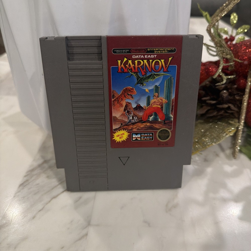 Karnov NES Nintendo Game Cartridge Clean Tested Excellent Guaranteed