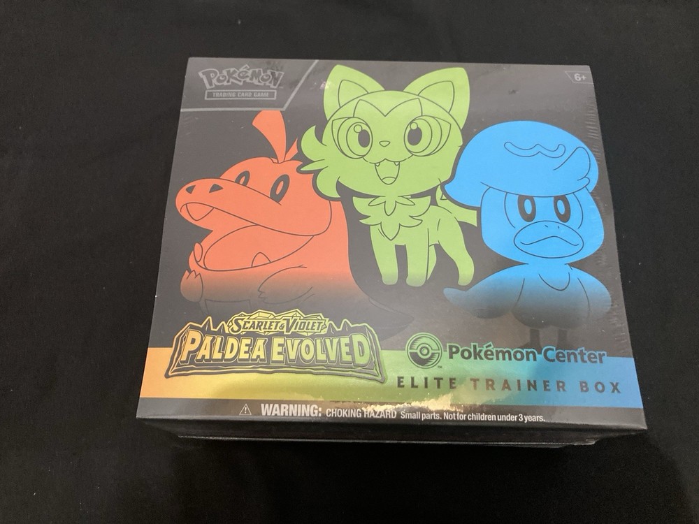 Paldea Evolved Pokemon Center Etb