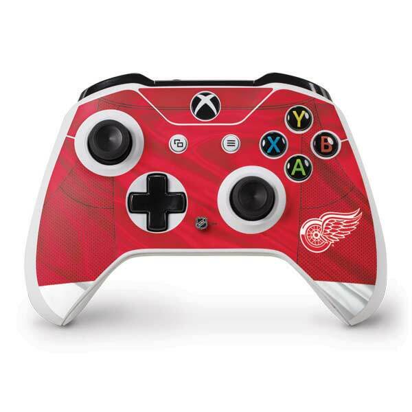 NHL Detroit Red Wings Xbox One S Controller Skin - Detroit Red Wings Home Jersey