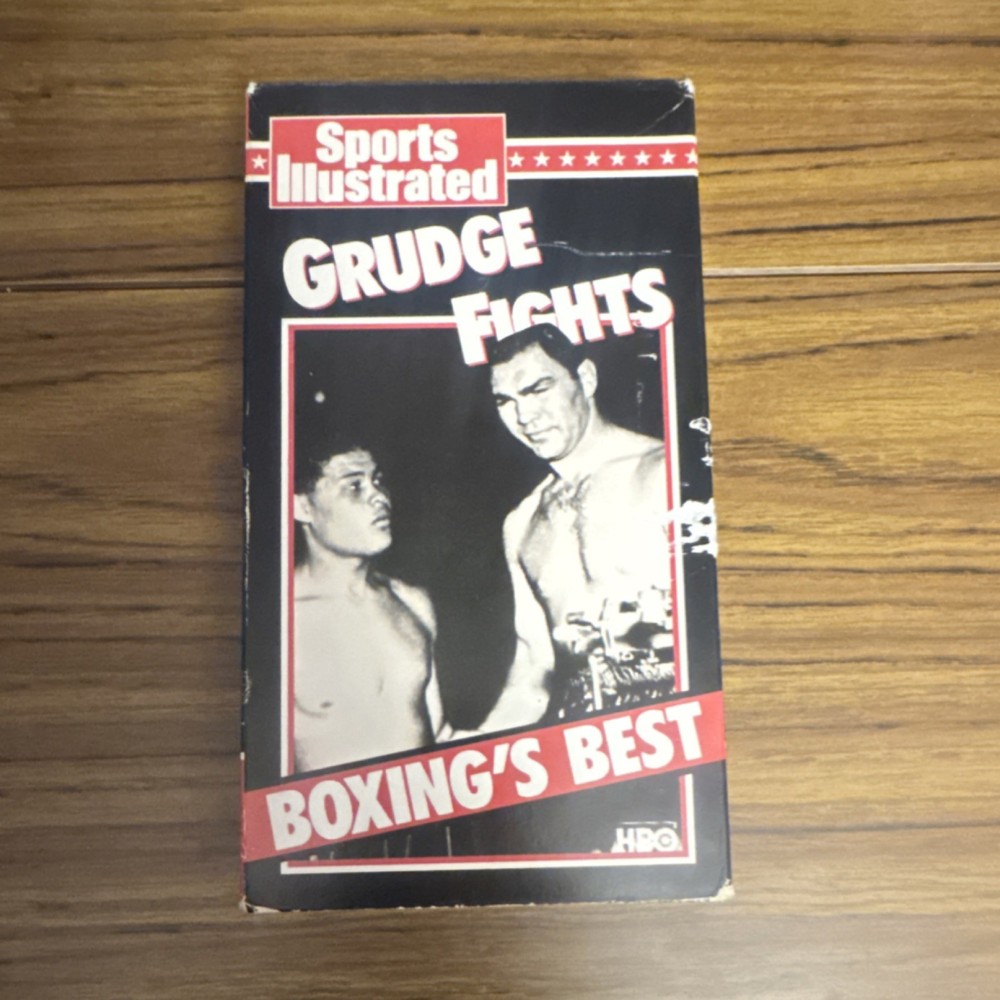 HBO Video Sports Illustrated Grudge Fights Boxing's Best VHS 1989 Sports NR