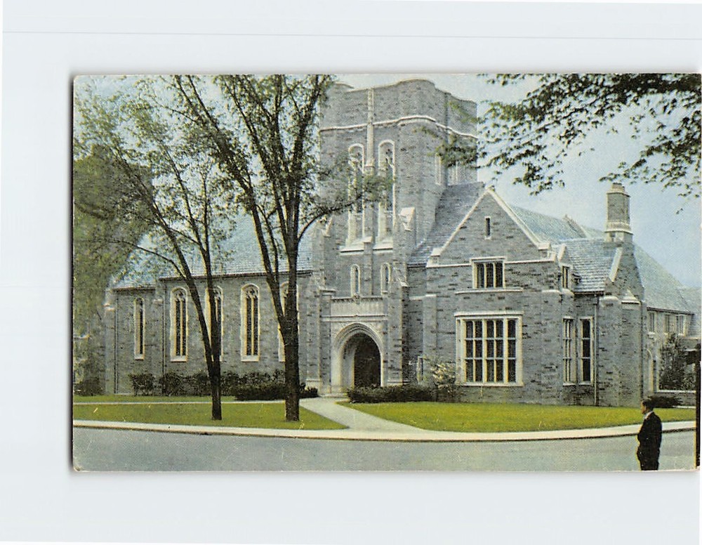 Postcard Anabel Taylor Hall Cornell University Ithaca NY USA