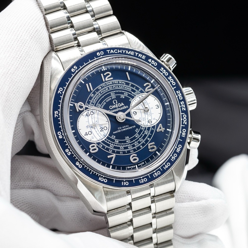 2022 OMEGA Speedmaster Chronoscope 329.30.43.51.03.001 Box and Papers