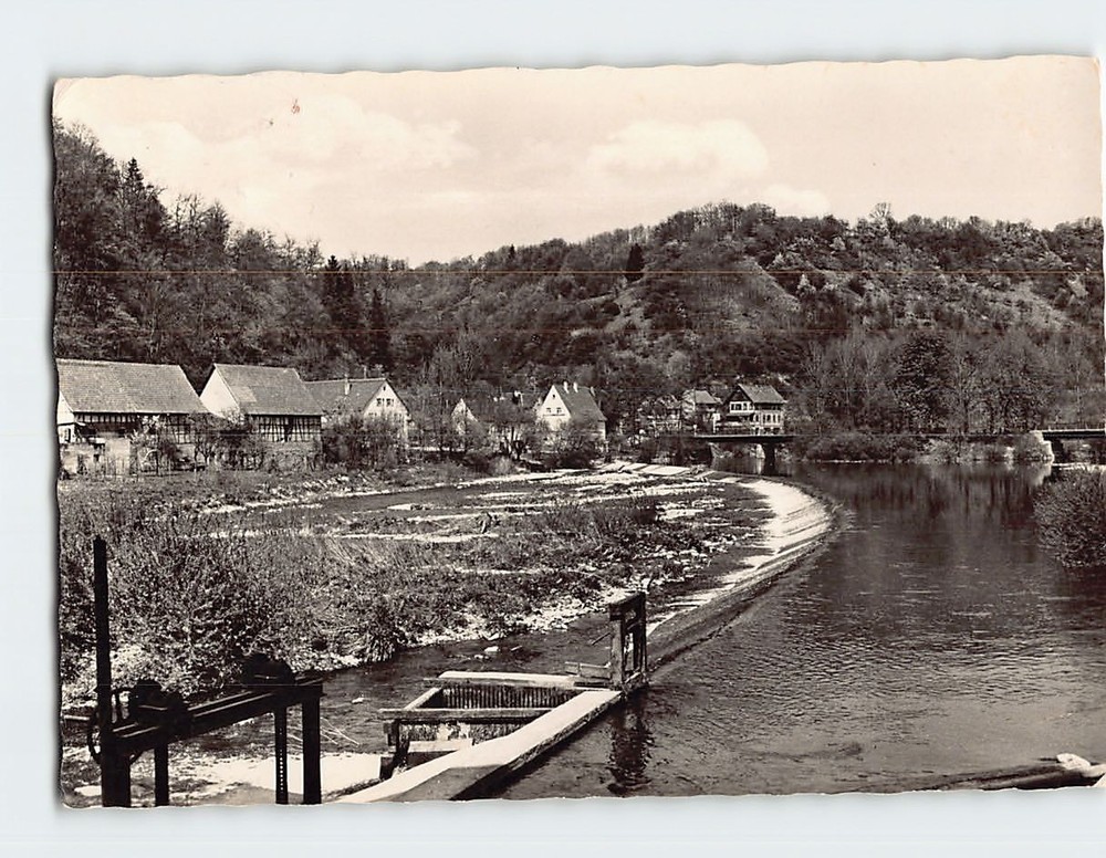 Postcard Scenic View Berlichingen  Germany