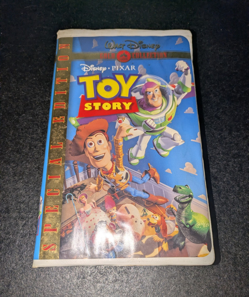 Toy Story VHS NTSC (1995) Walt Disney Gold Collection Special Edition
