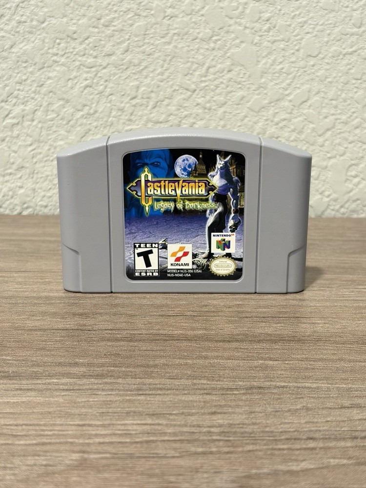 CastleVania: Legacy of Darkness Nintendo 64 N64 Very Rare. Cleaned & Tested