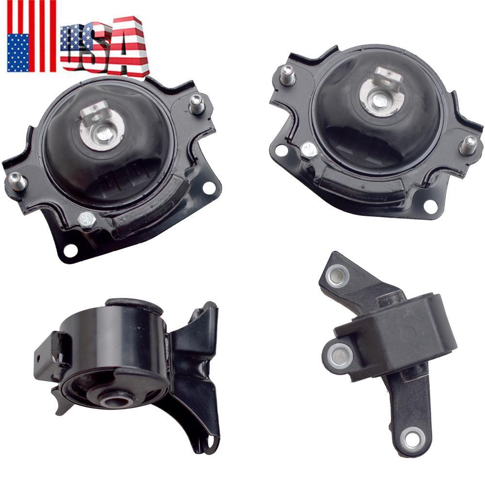 4PCS Set Engine Motor & Trans Mount Fit 2009-2015 Honda Pilot 3.5L FWD Automatic