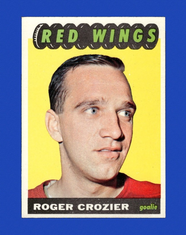 1965-66 Topps Set-Break # 42 Roger Crozier NM-MT OR BETTER *GMCARDS*Consign with Greg Morris Cards
