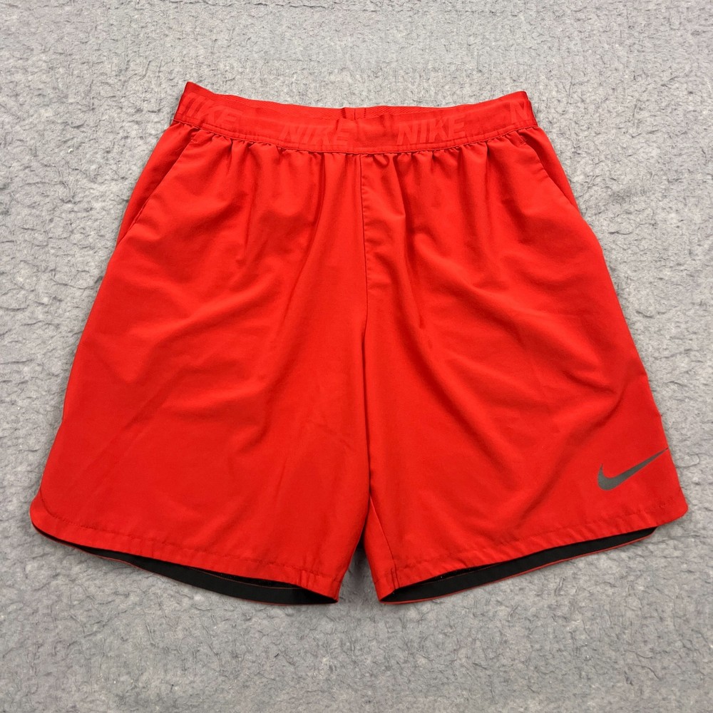 Nike Flex Vent Training Shorts Men's Large Red 8