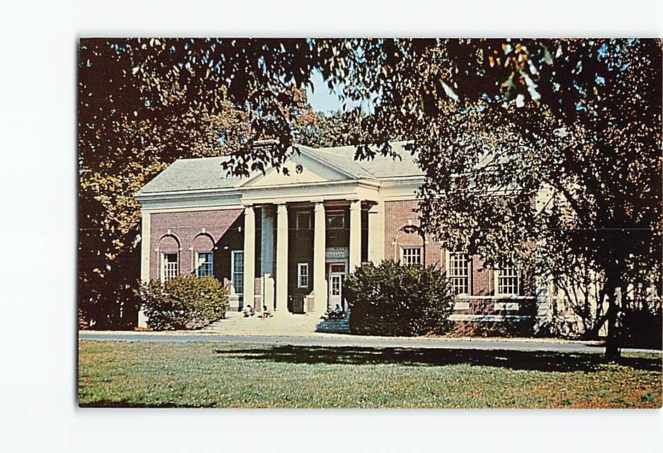 Postcard Roscoe L. West Library Trenton State College Trenton New Jersey USA