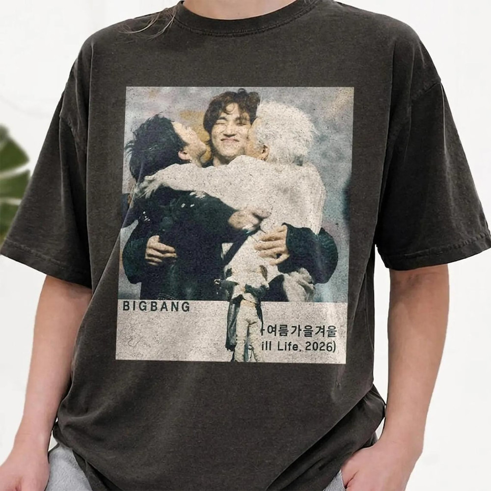 BigBang Still Life T Shirt Kpop Idol Fan Merch Graphic Tee S-5XL