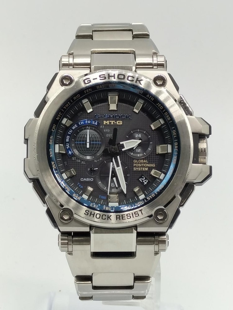 Casio G-Shock MTG-G1000 Premium Stainless Steel Solar Watch