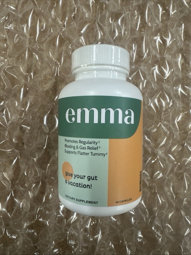 Emma Relief Supplement Konsciens Keto for Gut Bloating 60 Capsules Exp 2028