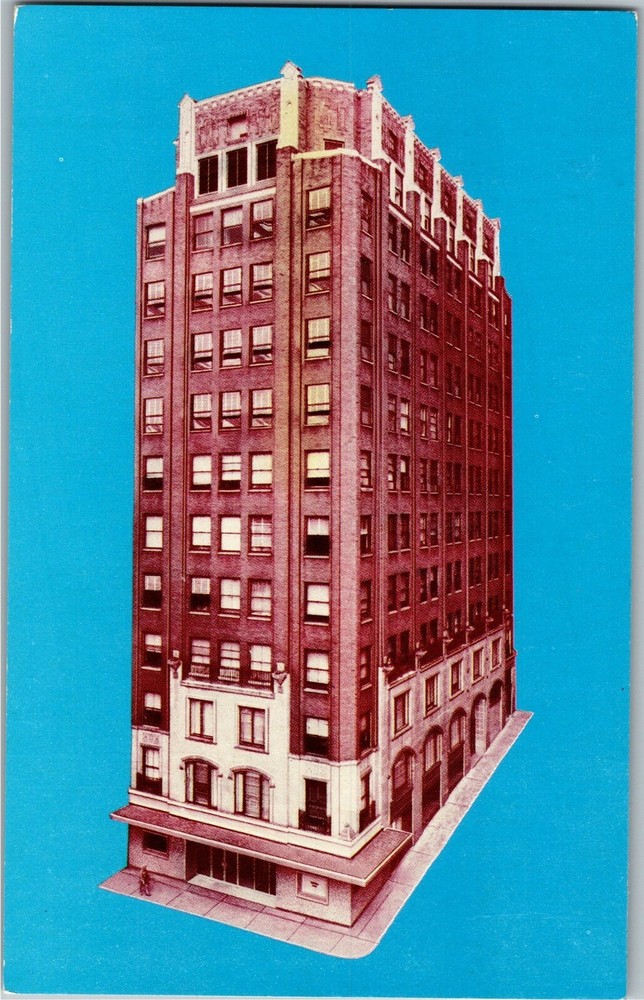 Waltower Building, 9th & Walnut Kansas City MO Vintage Postcard C74