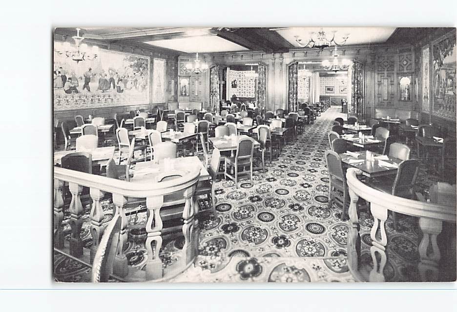Postcard Kuenning's Midtown Restaurant 19 North High Street Columbus Ohio USA