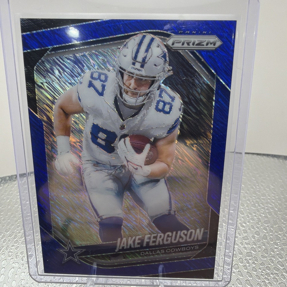 Jake Ferguson 2025 PANINI PRIZM FOTL Blue Shimmer /35 Ships Fast