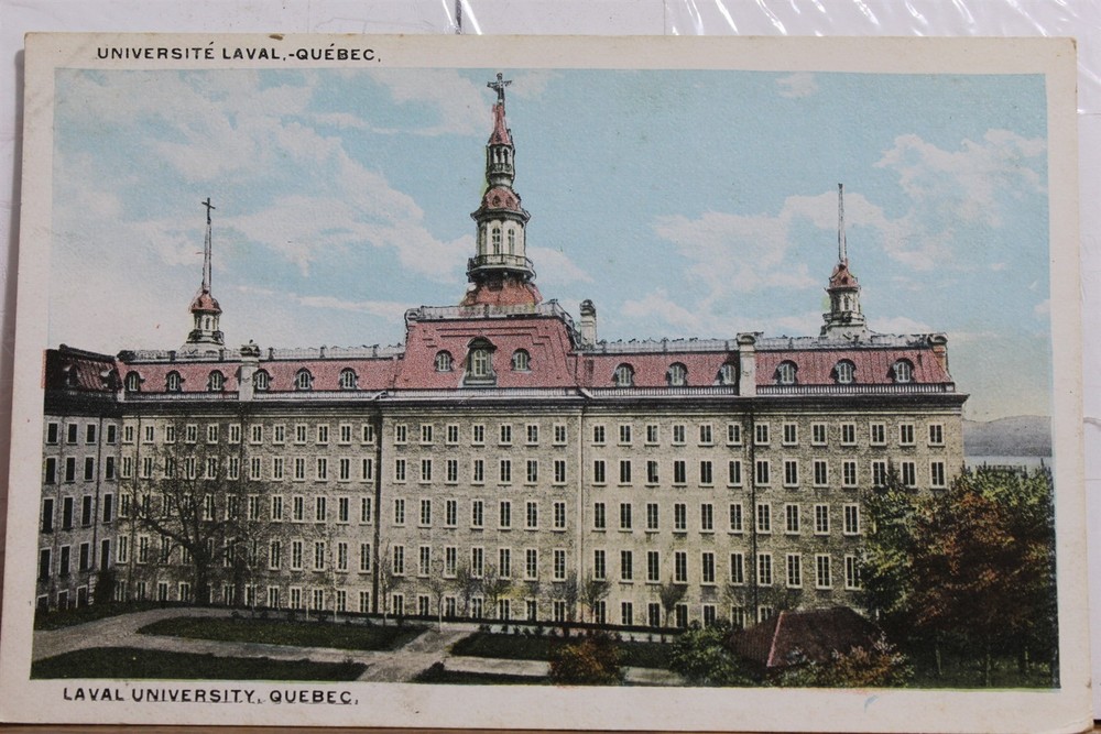 Canada Quebec Laval University Postcard Old Vintage Card View Standard Souvenir