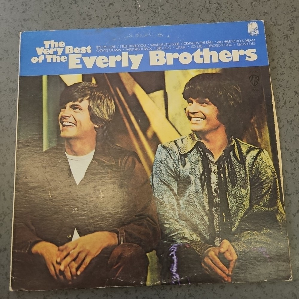 The Very Best of THE EVERLY BROTHERS (Vinyl LP Record).