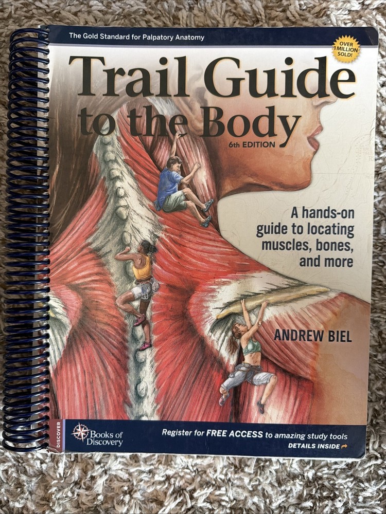 Trail Guide to The Body - Spiral-bound, by Biel Andrew