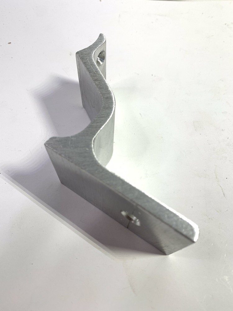 Aluminum Extruded Wall Mount Rectangular Base 2-1/2 Projection HandRail Bracket