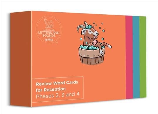 Review Word Cards For Reception (ready-To-Use Cards) by Wandle Learning Trust...