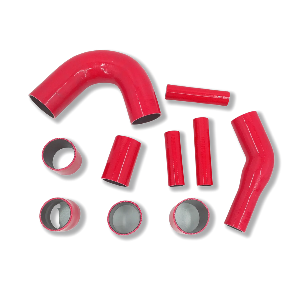 Red Fit MITSUBISHI EVO10 EVO X CZ4A 4B11T Turbo 2008-2015 Silicone Radiator Hose