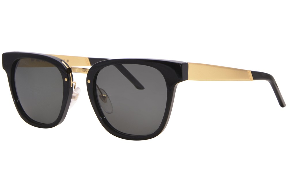 RetroSuperFuture Giorno Francis ABR/R FW17 Sunglasses Black/Gold/Grey 51mm
