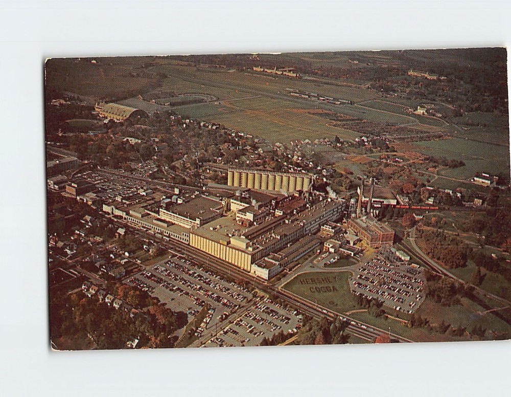 Postcard Hershey Foods Corporation Hershey Pennsylvania USA