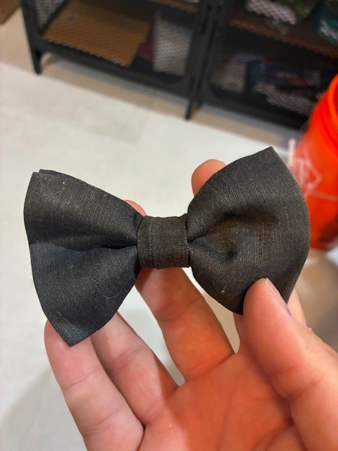 Tom Ford Green And Black Houndstooth Pattern adjustable bow tie