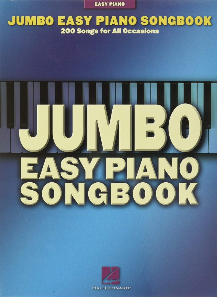 Jumbo Easy Piano Songbook Various Composers | 200 Easy Sheet Music Arrangeme...